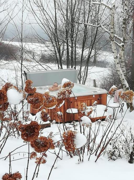 פוגר Gite De Charme 5 Etoiles Pour Couple Avec Sauna Et Jacuzzi Exterieurs Privatifs מראה חיצוני תמונה