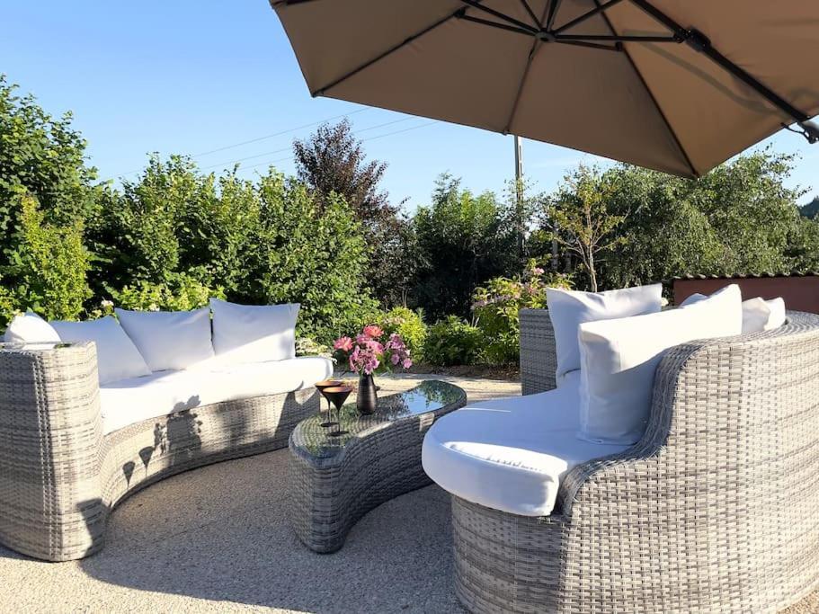 פוגר Gite De Charme 5 Etoiles Pour Couple Avec Sauna Et Jacuzzi Exterieurs Privatifs מראה חיצוני תמונה